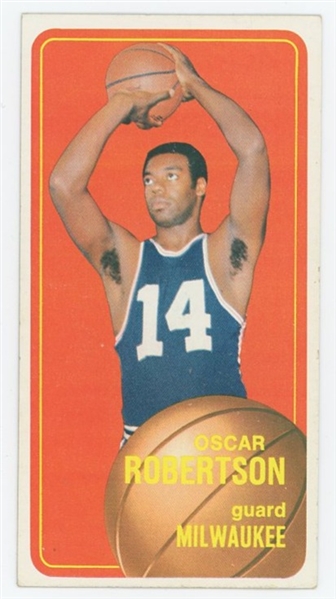 1970-71 Topps Basketball Oscar Robertson #100